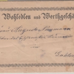 DR - Eppendorf 1885 dekorativer illustrierter Taufbrief n. Gahlenz b. Oederan