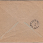 DR - 25+20+10 Pfg/Krone-Adler Eilboten Einschreibebrief Metz 3 - Strassburg 1890