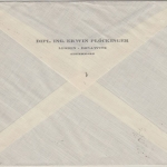 DR - 24 Pfg. Kameradschaftsblock Doppelbrief Donawitz - Karwin 1940