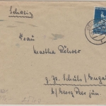 DR - 25 Pfg. Wiener Frühjahrsmesse Zensurbrief i.d. SCHWEIZ Weimar - Schuls 1942