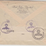 DR - 25 Pfg Leipziger Frühjahrsmesse Zensurbrief i.d. SCHWEIZ Höchenschwand 1940