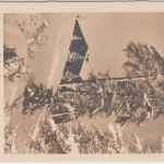 DR - 15 Pfg. WHW/Bauwerke Karte n. USA Winterlingen - Philadelphia 1939