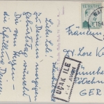 Türkei - 2x15 K. Atatürk Luftpostkarte Istanbul - München 1958