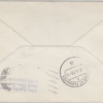 Schweden - LH-Erstflug München/Cairo Schiffspost Zuleitungspost Kiel 16.4.78