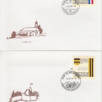 Liechtenstein - Automatenmarken Gemeindewappen 1995 Satz/11 Schmuck-FDC