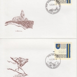 Liechtenstein - Automatenmarken Gemeindewappen 1995 Satz/11 Schmuck-FDC