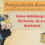 NDP - 2x1/3 Gr. gezähnt Briefstück Ra2 Laaspe 25/7