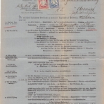 Bayern - 20+10 Pfg. Wappen Postzustellurkunde Windsheim - Uffenheim 1904