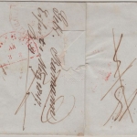 Preussen/Bayern - Erfurt 1/3 K2 Auslagenbrief (Würzburg) n. Gimmeldingen 1847