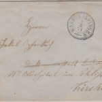 Württemberg - 3 Kr. Ganzsache K3 Wasseralfingen - Kirchheim/Teck 1871 Anschrift!