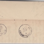 Württemberg - 5 Pfg. Ziffer Brief/Oberamtsverkehr K3 Obersontheim - Laufen 1877