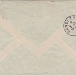 Indochina - 10+20 C. Flugpostausg. u.a. Luftpostbrief Hanoi-Marseille 1935