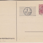 DR - 75 Pfg. Germania Privat-GA Gründungsfeier Ev. Kirchenbund Wittenberg 1922