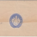 DR - 1 Gr. kl. Brustschild Brief nachv. hann. K2 Hildesheim - Driburg