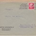 DR - Berlin 1934 Großflugtag Johannistal-Adlershof Masch.-Werbestempel Brief