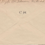 DR - Podersam 30.12.44 Handwerbestempel Brief n. Obernburg