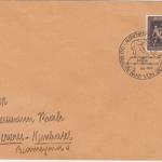 DR - 42 Pfg. Braunes Band 1939 SST München-Riem 30.7.40 Brief n. Neuchatel