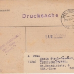 All.Bes. - Weil (Rhein) 1 Bezahlt Drucksachenkarte (Humanitas Liebesgaben) 1947