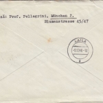 Bizone - 60 Pfg. Bauten Einschreibebrief München 19 - Unterklingensporn 1948