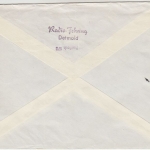 BRD - 4x10 Pfg. 125 J. Dt. Eisenbahn illustr. Brief/FDC n. ÖSTERREICH 1960