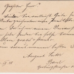 Schweiz - 5 C. Ganzsache 25 J. UPU + Zusatz Basel-Horburg Berlin Zehlendorf 1900