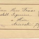 Bayern - 3 Pfg. Wappen Ganzsache Streifband Radfahrer-Bund München 1907