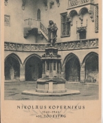 Gen.Gouv. - 1 Zl. Kopernikus Sonderkarte 400. Todestag SST Krakau 1943