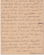LP Belgien - 5 C./5 Pfg. Germania Ganzsache Kriegsgefangenenkarte Brüssel 1915