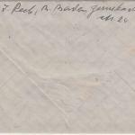 BRD - 5x4 Pfg. Posthorn + Notopfer Brief Baden-Baden - Bad Mergentheim 1.1.54