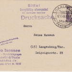 SBZ - Saalfeld (Saale) "Stadt der Feengrotten" Handwerbestpl. Drucksache 1949