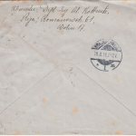 Russland/Lettland - 20 Kop. Ganzsache Einschreibebrief Riga - Braunschweig 1911