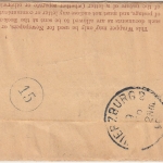 Natal - 1/2 P. Victoria Ganzsache Streifband + Zusatz Durban Wimleton 1895