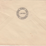 Südwestafrika - 2+1 P. König Gerg V. Brief Swakopmund (apt. Bahnpost-Stpl.) 1924