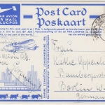 Südafrika - Johannesburg Empire Exhibition 1936 Sonderkarte n. Berlin