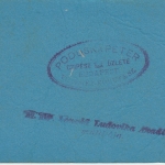 Schuhe - King Quality Werbekarte ca. 1930 - rs- Firmenstempel Budapest