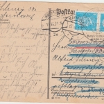 DR - 2x4 Pfg. Hindenburg Karte n. ÖSTERREICH Großröhrsdorf - Mayrhofen 1931