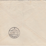 DR - 25 Pfg. Adler Brief u.a. illustr. Postauftrag/Einschreibebrief Dresden 1939
