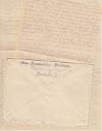 All.Bes./Kontrollrat - Flüchtlingslager Dachau Brief/Inhalt n. Magdeburg 1947
