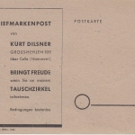 All.Bes./Kontrollrat - Celle 1947 Tag d. Briefmarke SST Sonderkarte Cephila