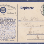 DR - Stadthagen 1913 Werbekarte Int. Guttemplerorden n. Wiedensohl