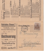 DR - Emden 1919 Werbekarte Likör & Punsch de Beer n. Wiedensohl