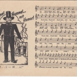 DR - Hamburg 1937 "Hummel, Hummel mit Humor..." Juxkarte n. Wittenberge