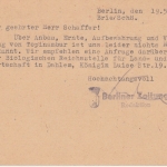 Berlin - Berlin W8 1948 10 Pfg. AFS "Berliner Zeitung" Ortskarte