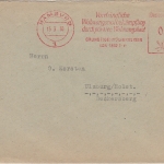 BRD - Hamburg 1950 20 Pfg. AFS Grundeigentümerverein Brief n. Ulzburg