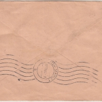 Saarland - 50 Fr. Flugpostausgabe u.a. Einschreibebrief Sulzbach - Mainz 1953