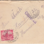 Österreich - 10 H. Witwen-/Waisenhilfe Zensurbrief Alt-Biela - Hamburg 1915