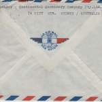 Australien - 3x1'6 Sh. Götterbote Hermes Luftpostbrief Sydney - München 1950