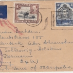 Ostafrikanische Gemeinschaft - 1 Sh. Landschaften u.a. Zensurbrief Nairobi 1947