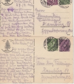 Niedersachsen - Altenau (Harz) 2 Ortsansichten sw-AK beide gelaufen 1922