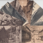 Hamburg - Alt-Hamburg 8 sw-AK Steinstr., Altstädterstr. etc. ungelaufen ca. 1910